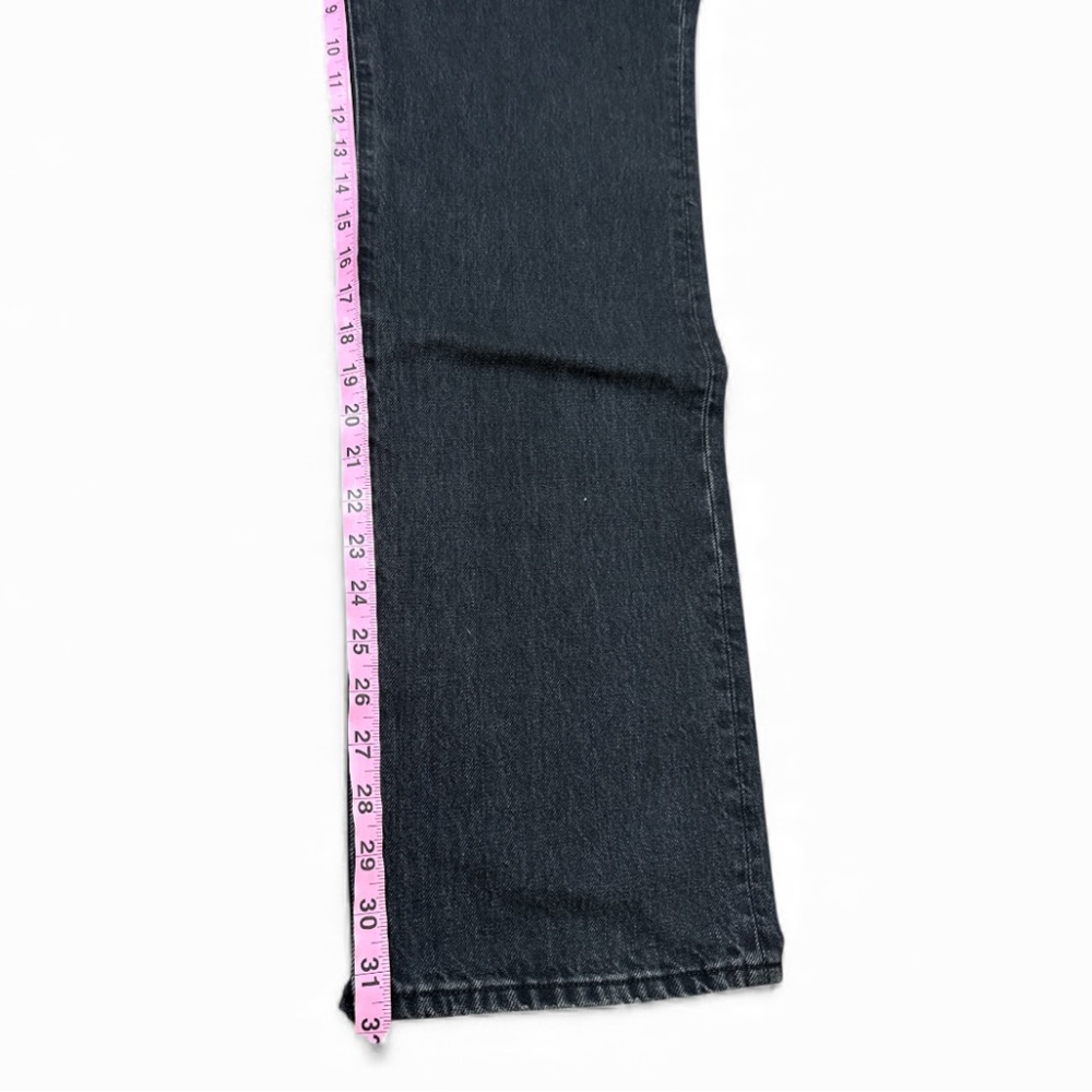 NWT Edwin straight leg Simone jeans black distressed size 31 - Picture 6 of 8